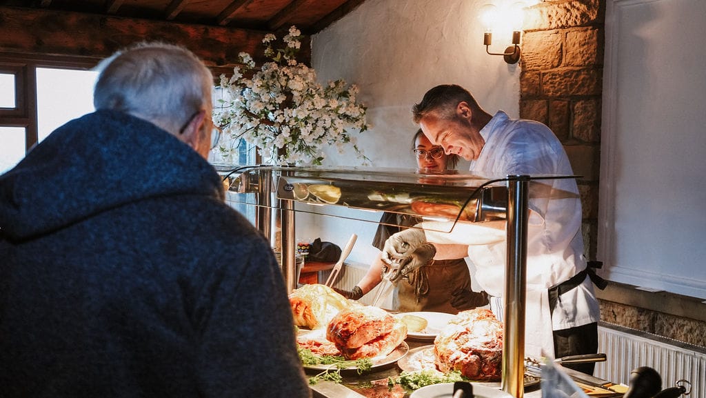 Sunday carvery at The Country Manor